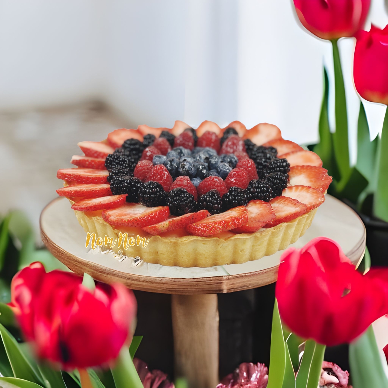 Arranged Food and Objects