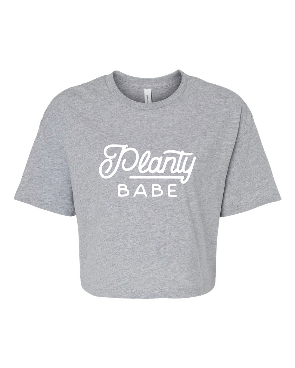 'Planty Babe' Cropped Shirt