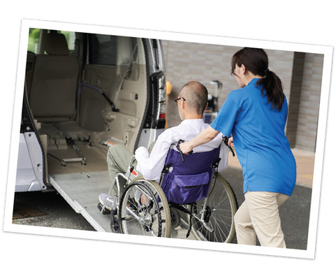 JFSSV transportation assistance icon for seniors, ensuring safe and reliable rides