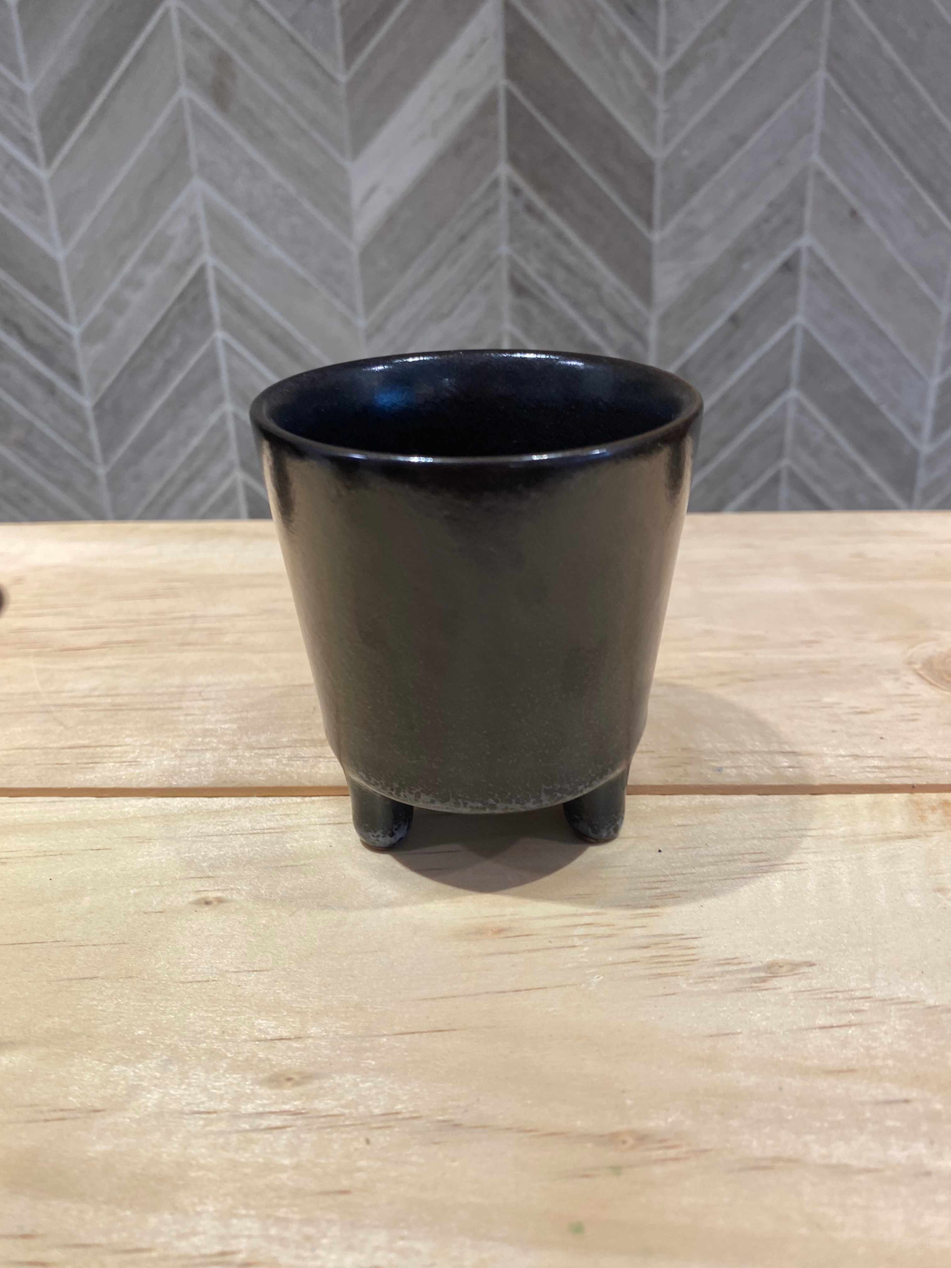 Brown Ceramic Votive