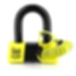 Antivol Mini U SRA - ø18 - Homologation - Noir & Jaune