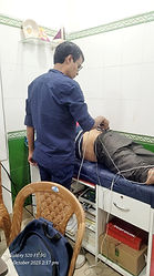 Treatment with equipment