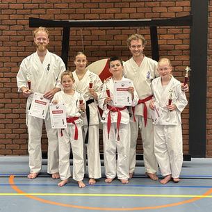 Alleen maar winnaars bij Clubkampioenschap Kata 