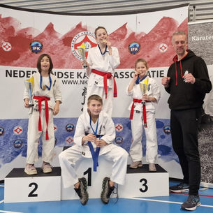 Succes op Nederlands Kampioenschap Kata in Amersfoort