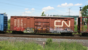 RAPIDO TRAINS: Trenton Works 5277 cu.ft. Boxcar