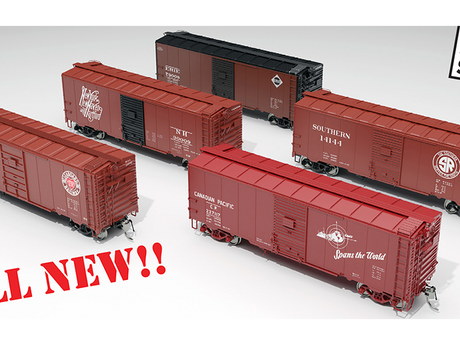 ARRIVED: RAPIDO TRAINS 1937 AAR Boxcar