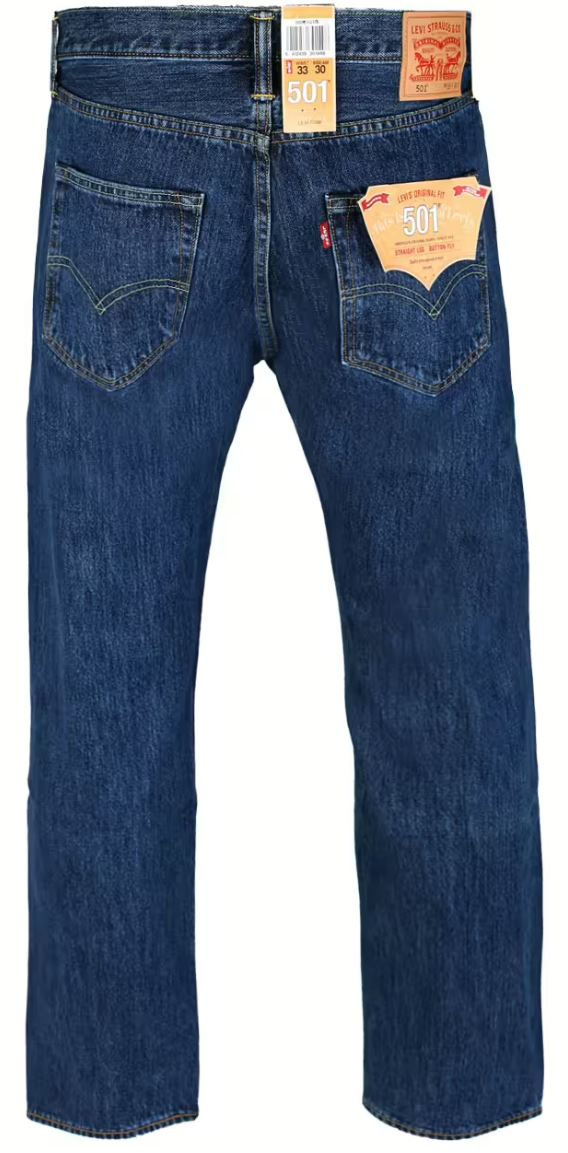 Thumbnail: Levi’s 501® Original Jeans – Dark Denim