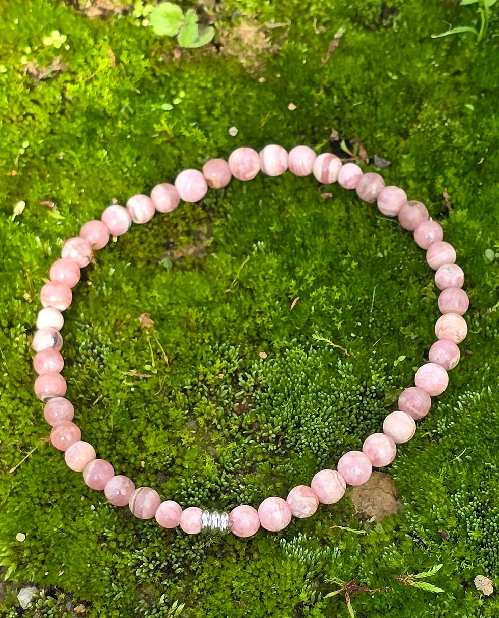 Bracelet rhodochrosite
