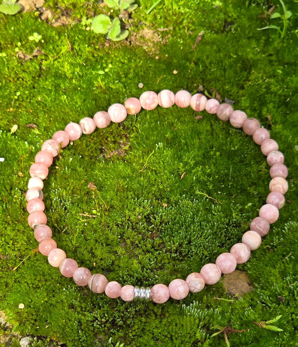 Bracelet rhodochrosite