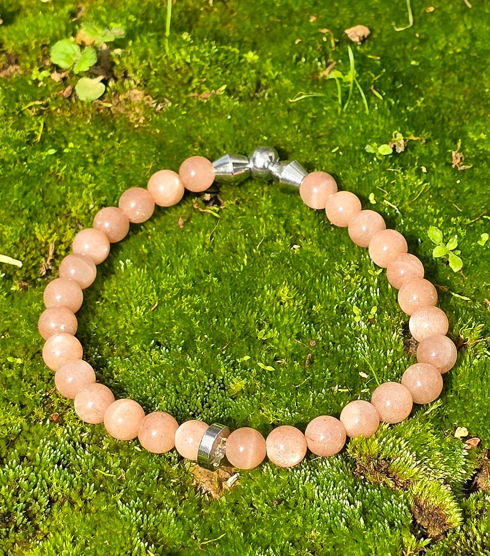 Boucles d'oreilles en pierre de soleil