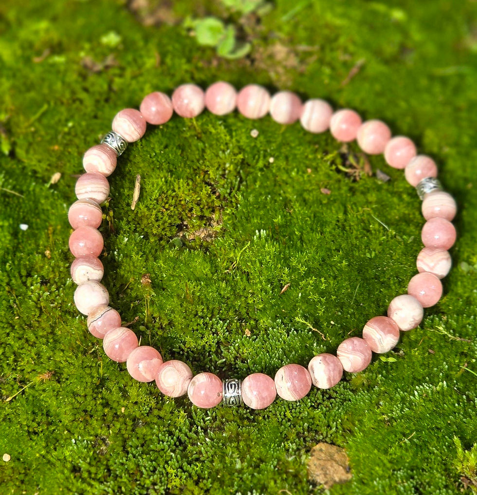 Bracelet rhodochrosite
