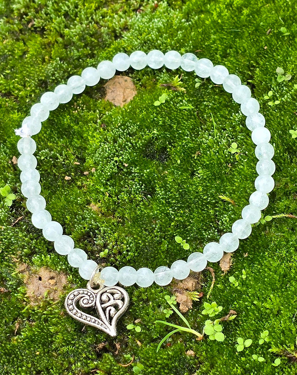 Bracelet aigue marine