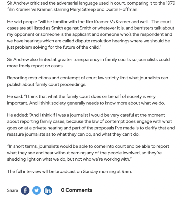 Less fight, we've been saying that for years