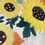 Thumbnail: Sunflower bead runner, handmade table runner, beaded table runner, 13x36inch
