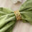 Thumbnail: Set of 6, gold/silver Knots napkin rings, thanksgiving and Christmas Gift