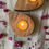 Thumbnail: Set of 2, Handmade wooden tea light holders, favors gifts, drop shape, gifts