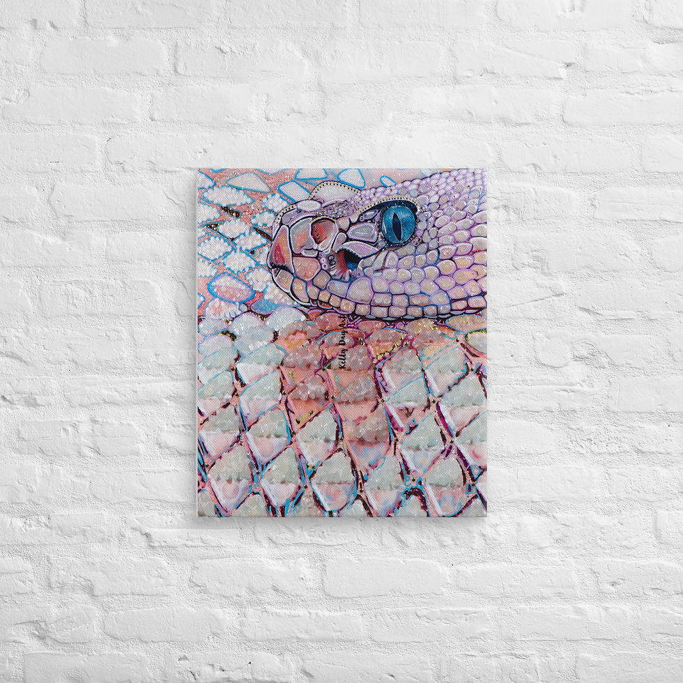 Thumbnail: Snake Canvas Art Print