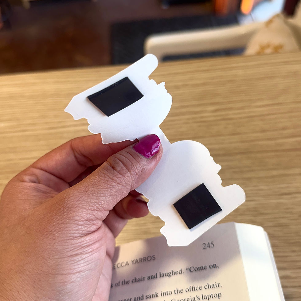 Thumbnail: Sleepy Cat Magnetic Bookmark