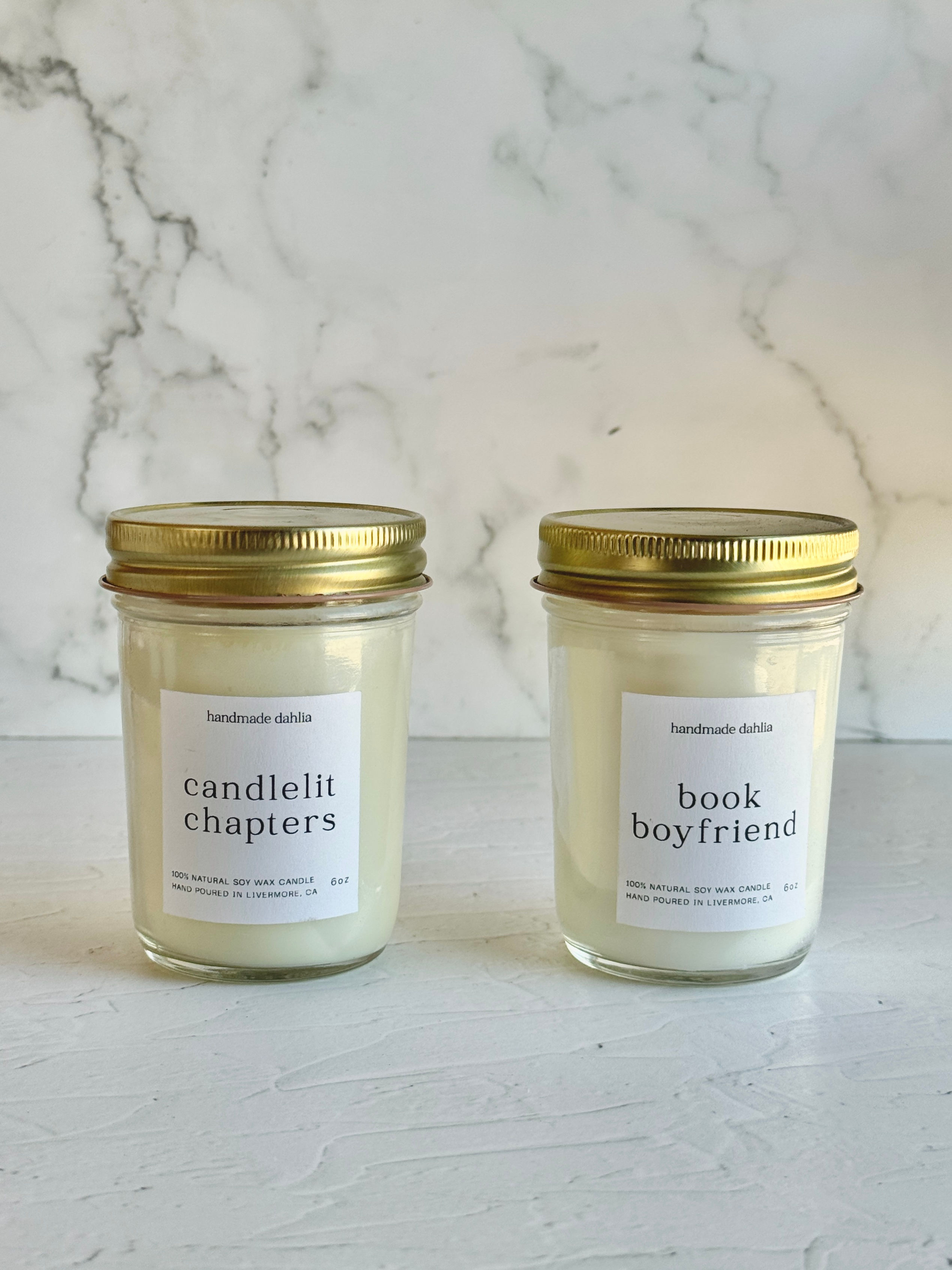 Bookish Candle