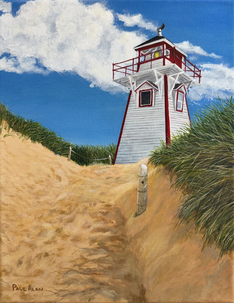 Sentinel of the Marram Dunes - Covehead Lighthouse