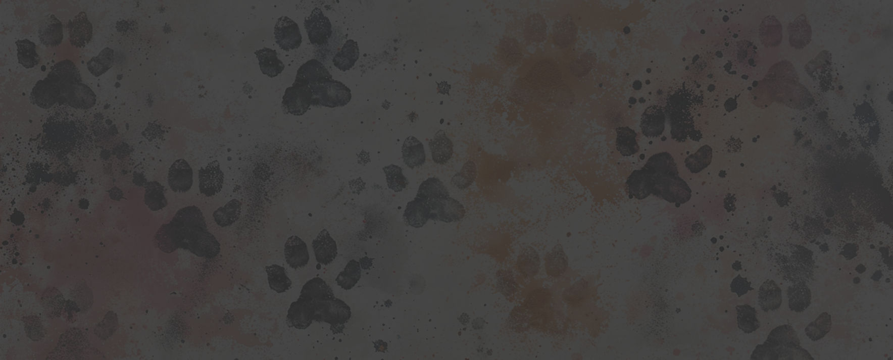 decorative paw prints