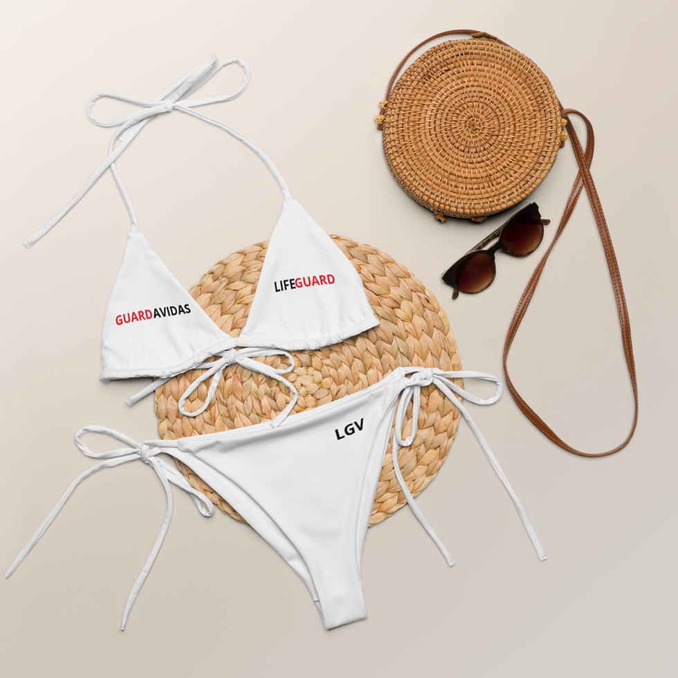 Miniatura: White Bikini | LIFEGUARDAVIDAS™ | Bikini Blanca