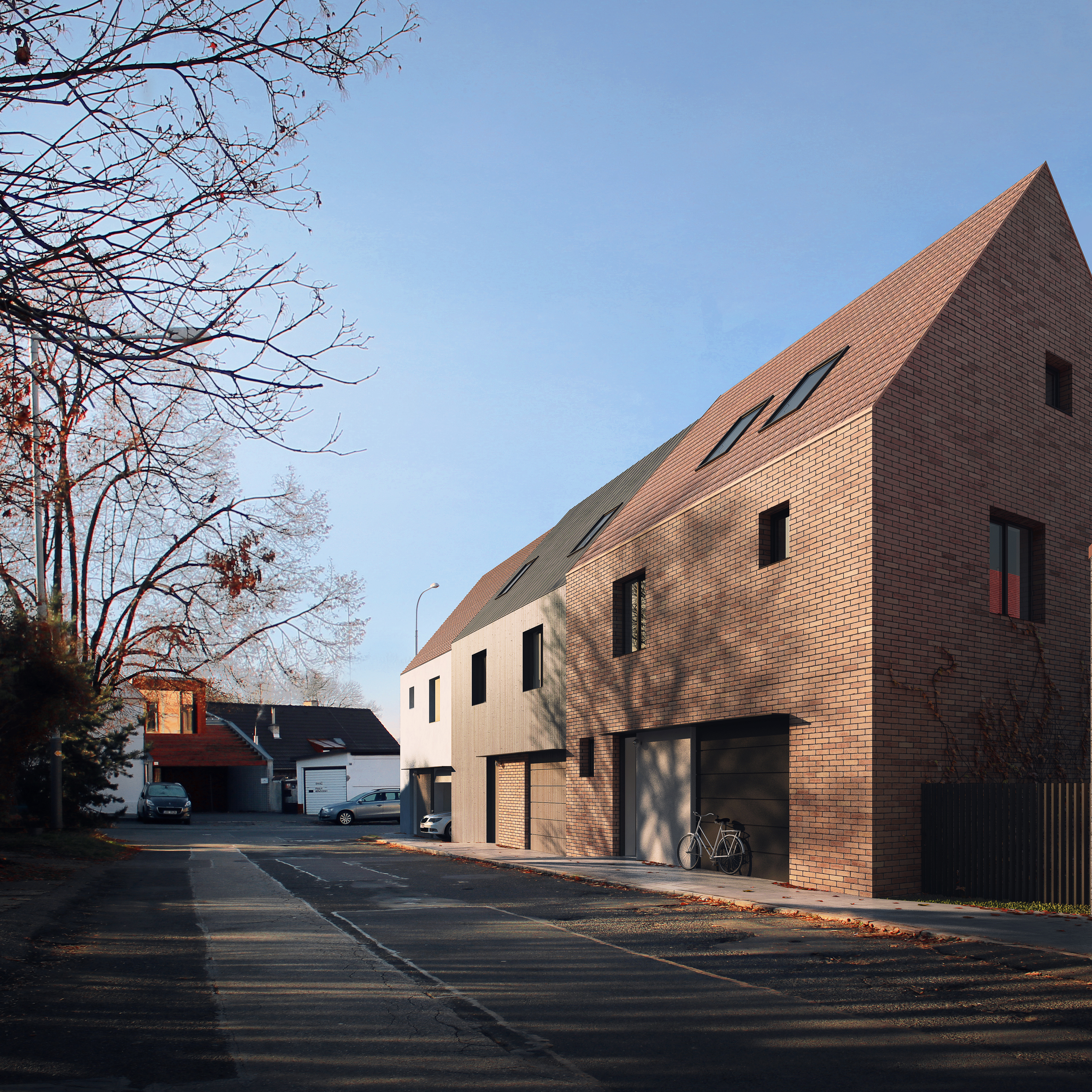 visualization render image houses