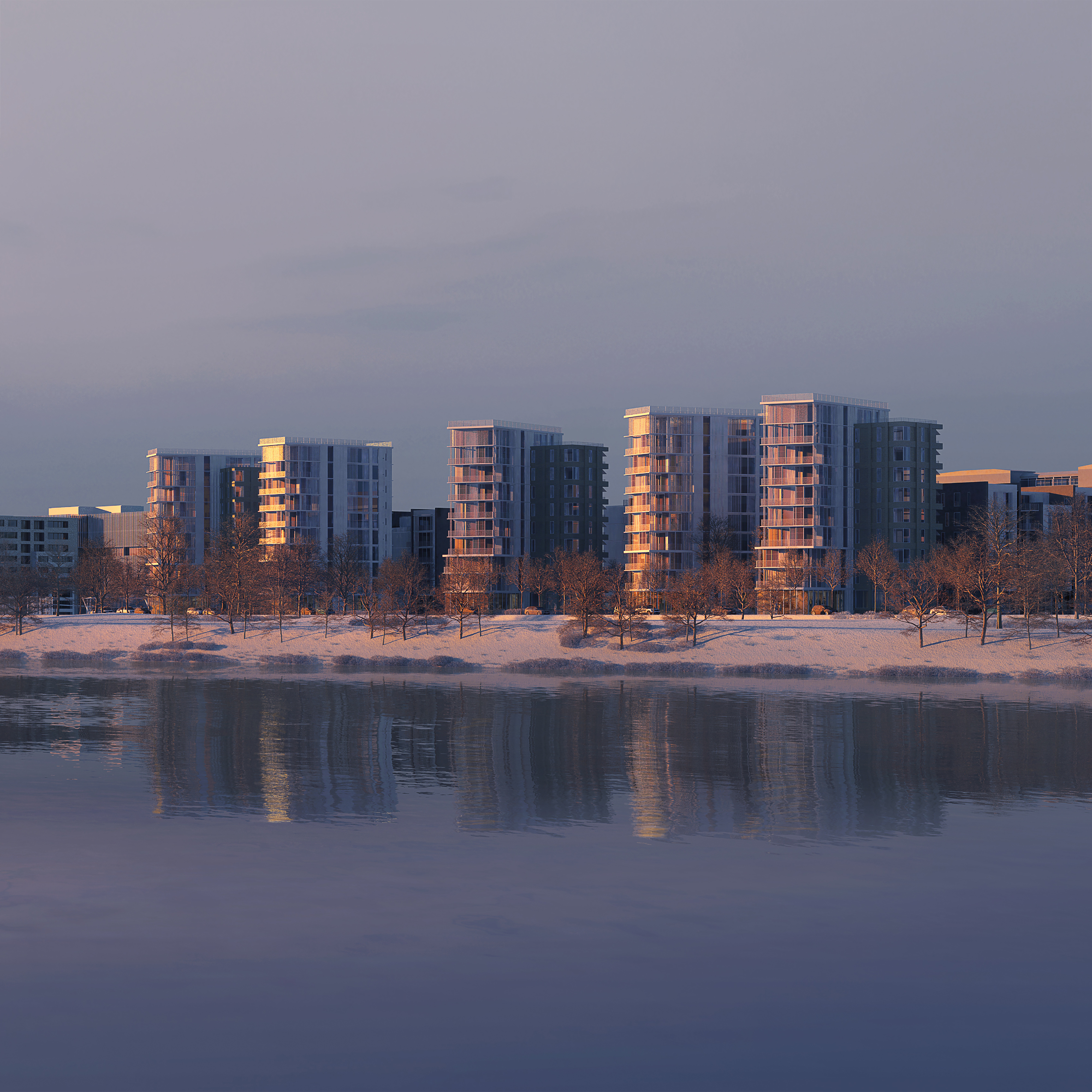 visualization render image river