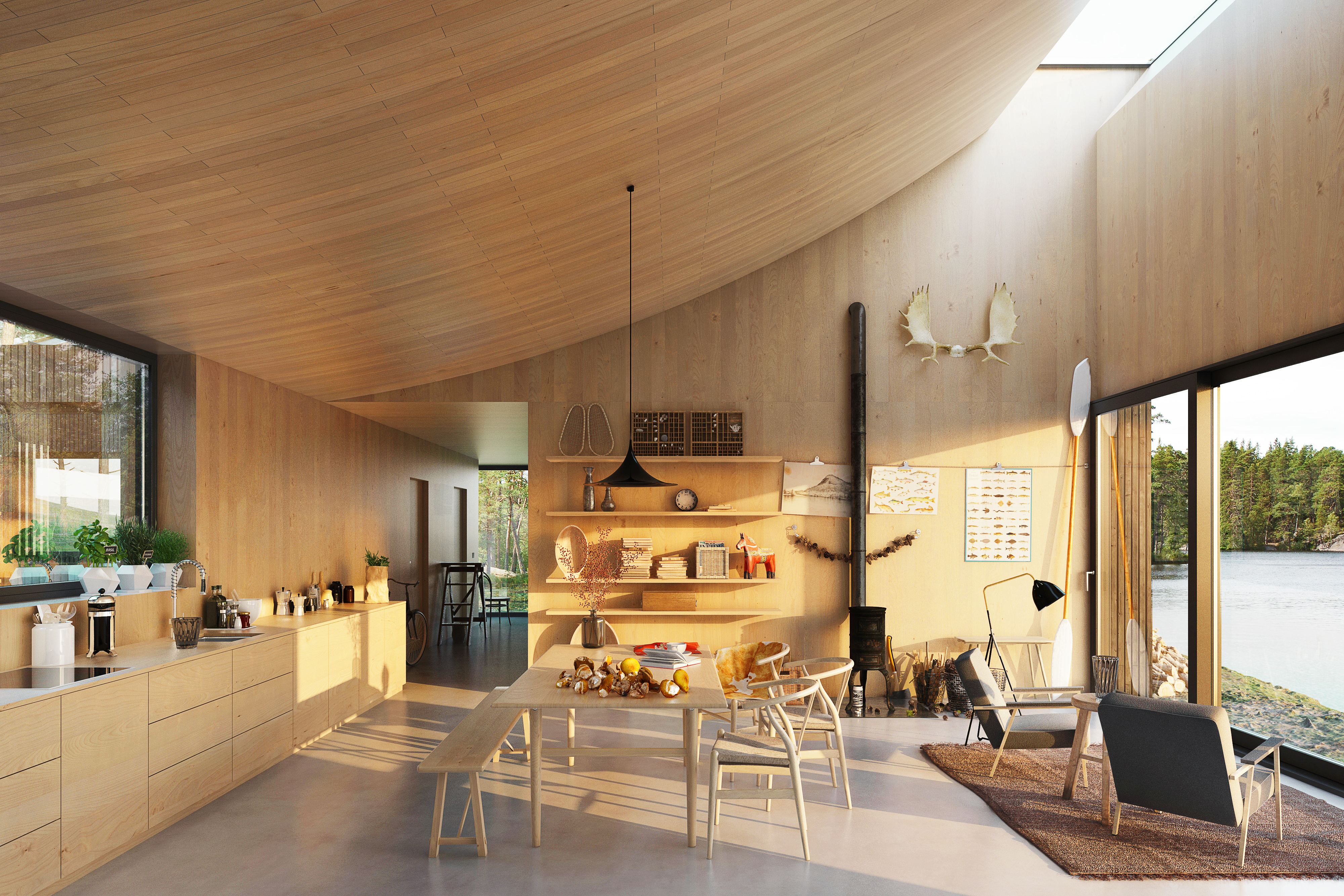 visualization render image interior