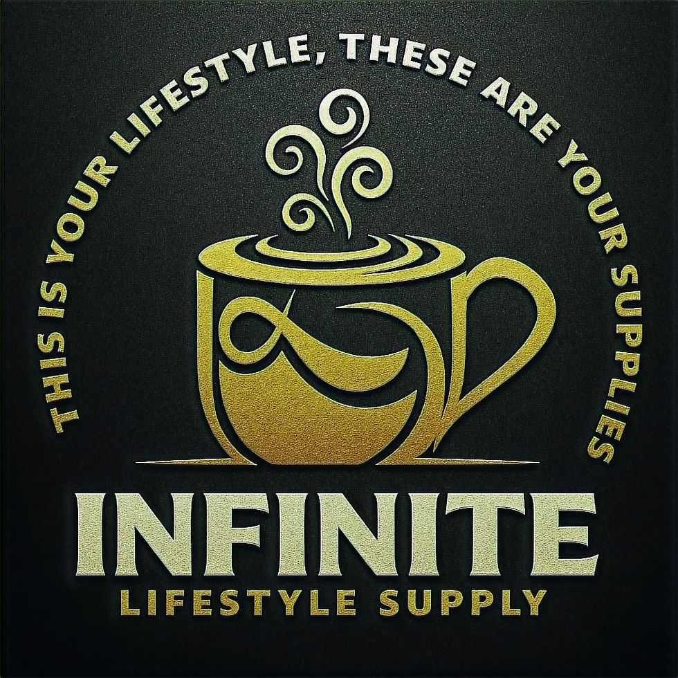 Thumbnail: Logo reads: This is your lifestyle, these are your supplies. Infinite Lifestyle Supply.