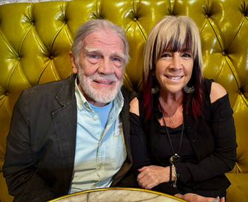 With Henry Diltz (iconic music photographer)