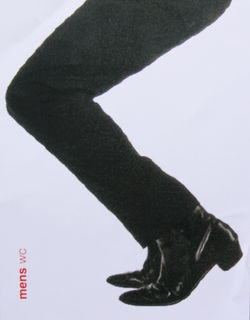 Little Theatre Mens WC sign