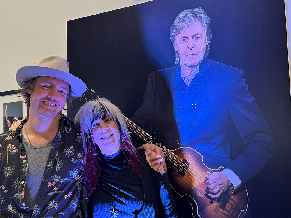 David Luning and I with Sir Paul