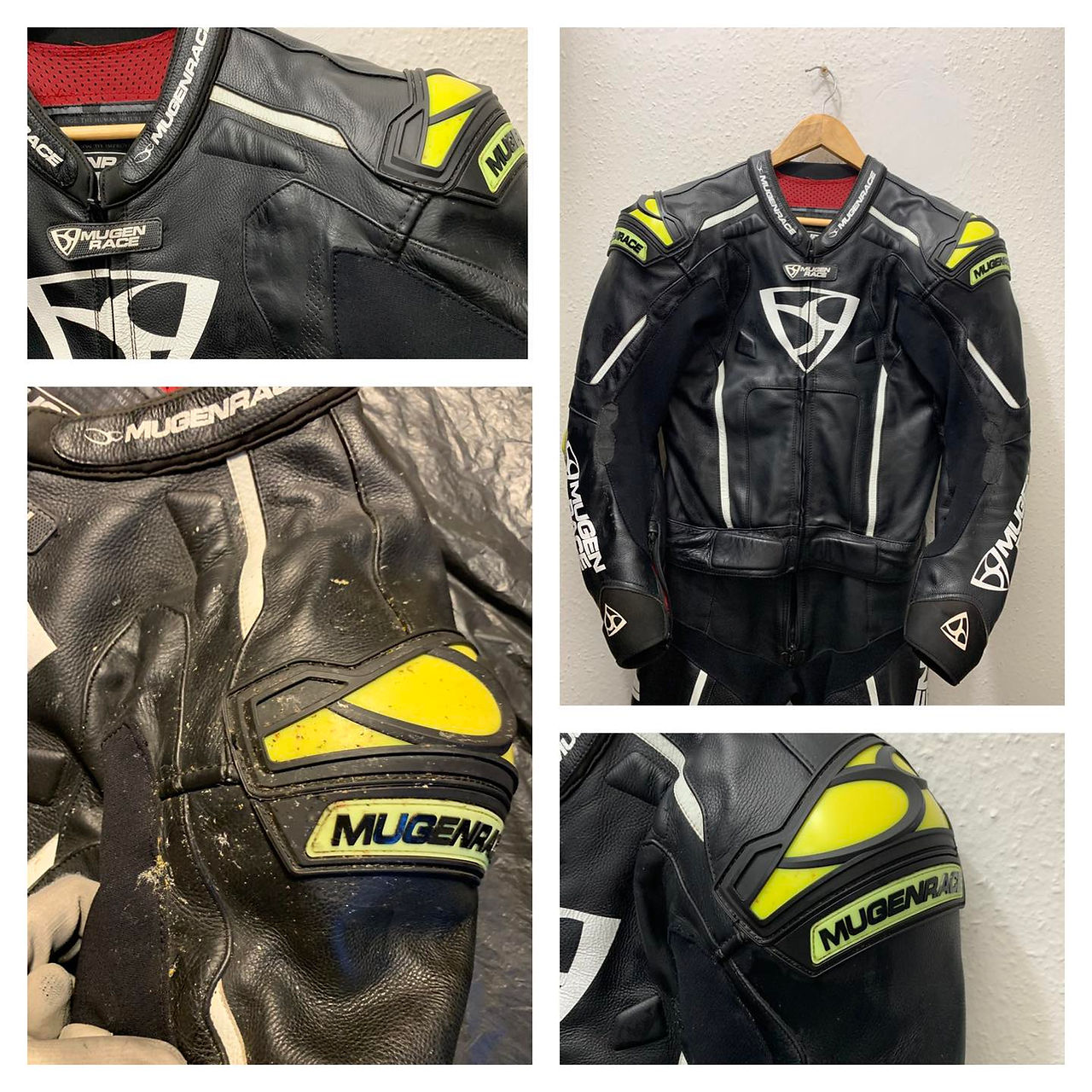 Mugen Race motoros ruha tisztítás