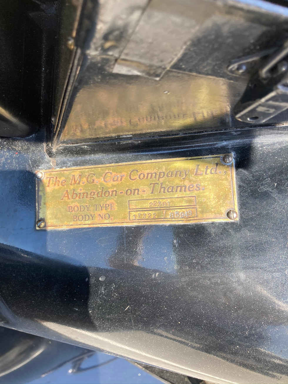 1952 MG TD