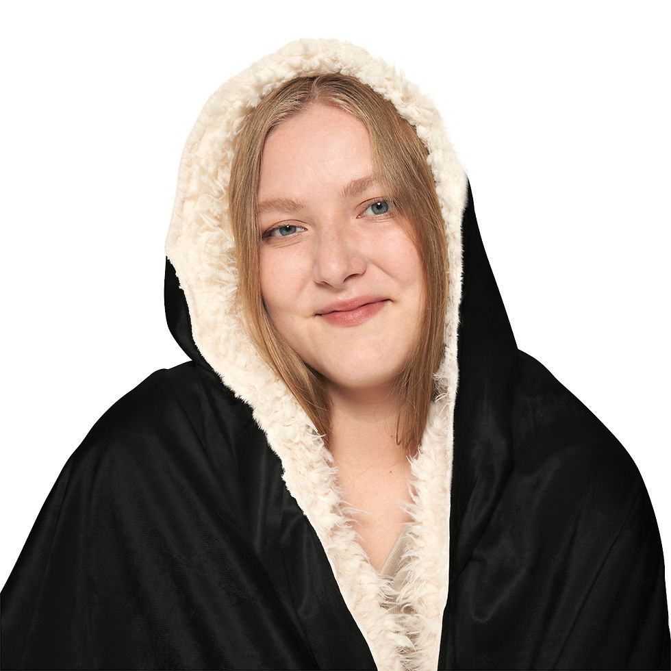 Miniatura: Black Winter Bat Blanket