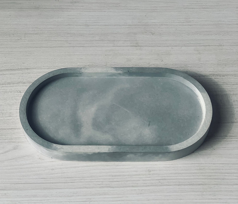 Miniatura: Base Oval Marmolizada