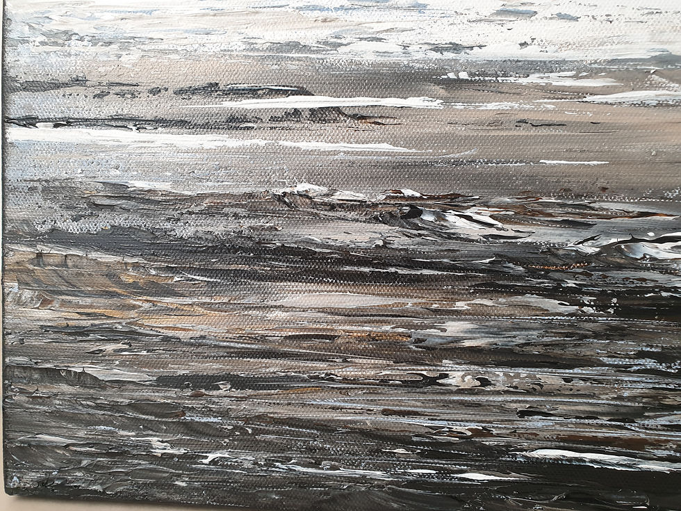 Miniaturbild: Acryl Gemälde "SEA VIEW III" 120x80cm Acrylbild Abstrakt, Modern