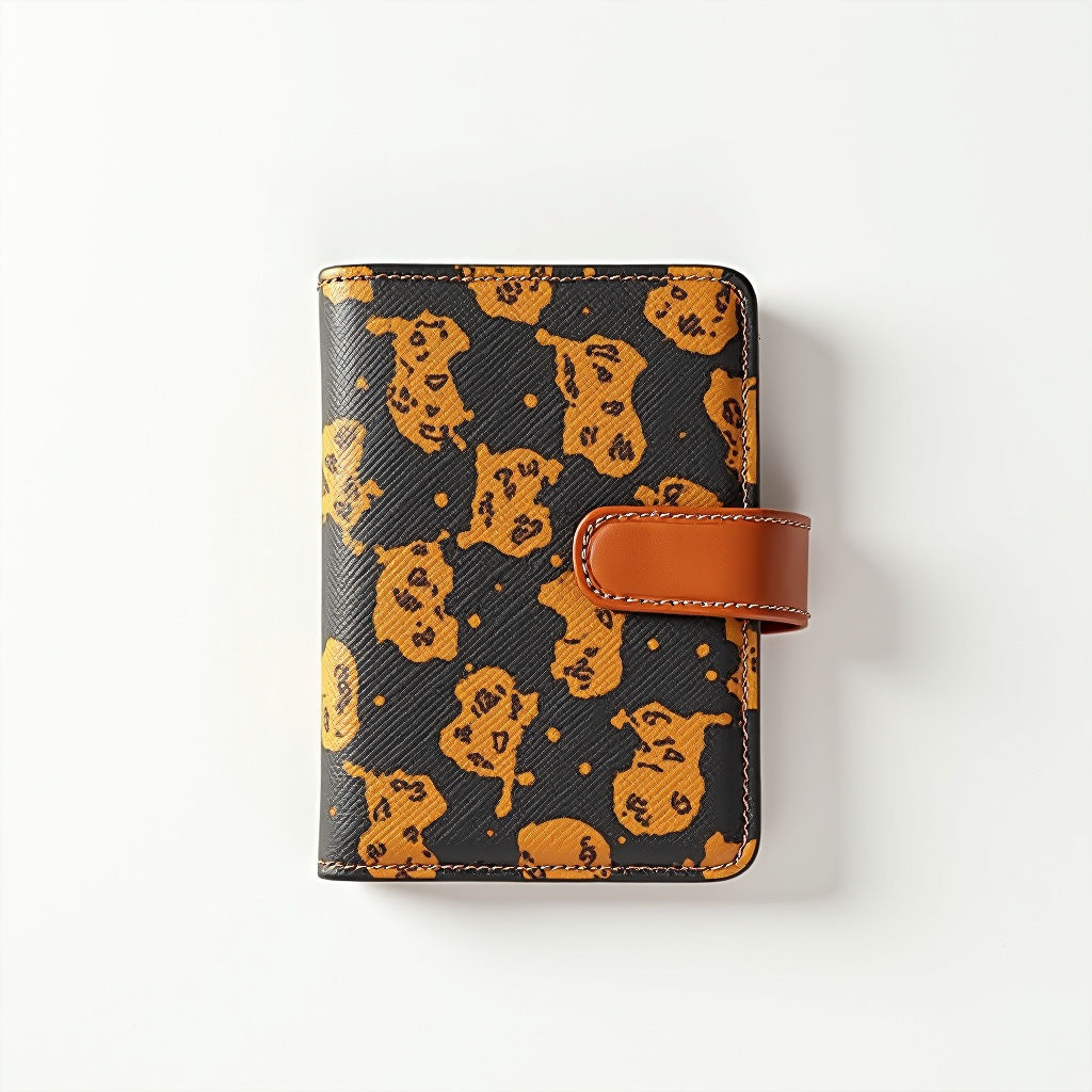 Wax Print Travel Wallet