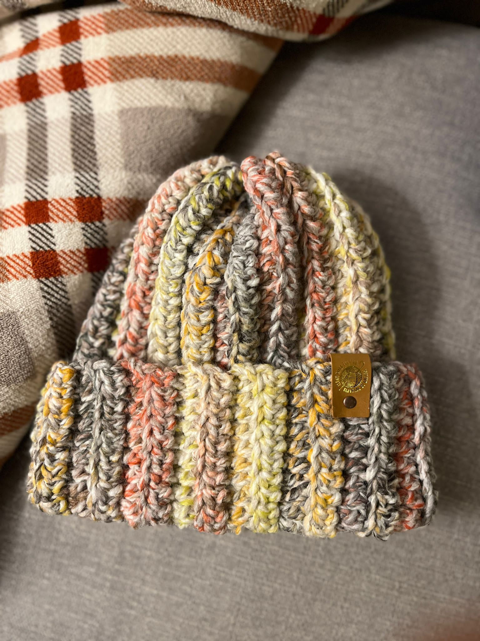 Coral Multicolour Beanie