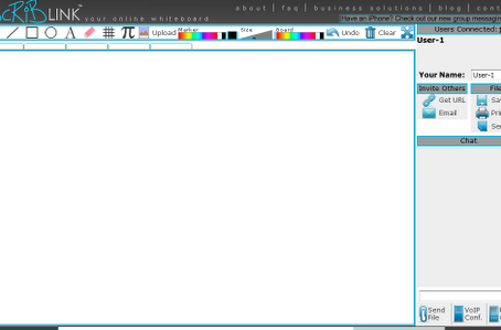 Scriblink (online WhiteBoard)