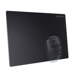 Glasspad S noir Obsidian 35x25