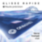 Thumbnail: Oniverse - Glasspad S tapis de souris en verre Gatekeeper - Glisse facile