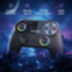 Thumbnail: Oniverse - Manette Walli Switch sans fil noire - Global