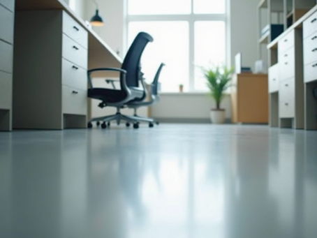 Spotless office space promoting productivity