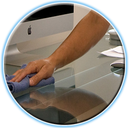 alt image Cleaner doing the dusting duties of all your cleaning space