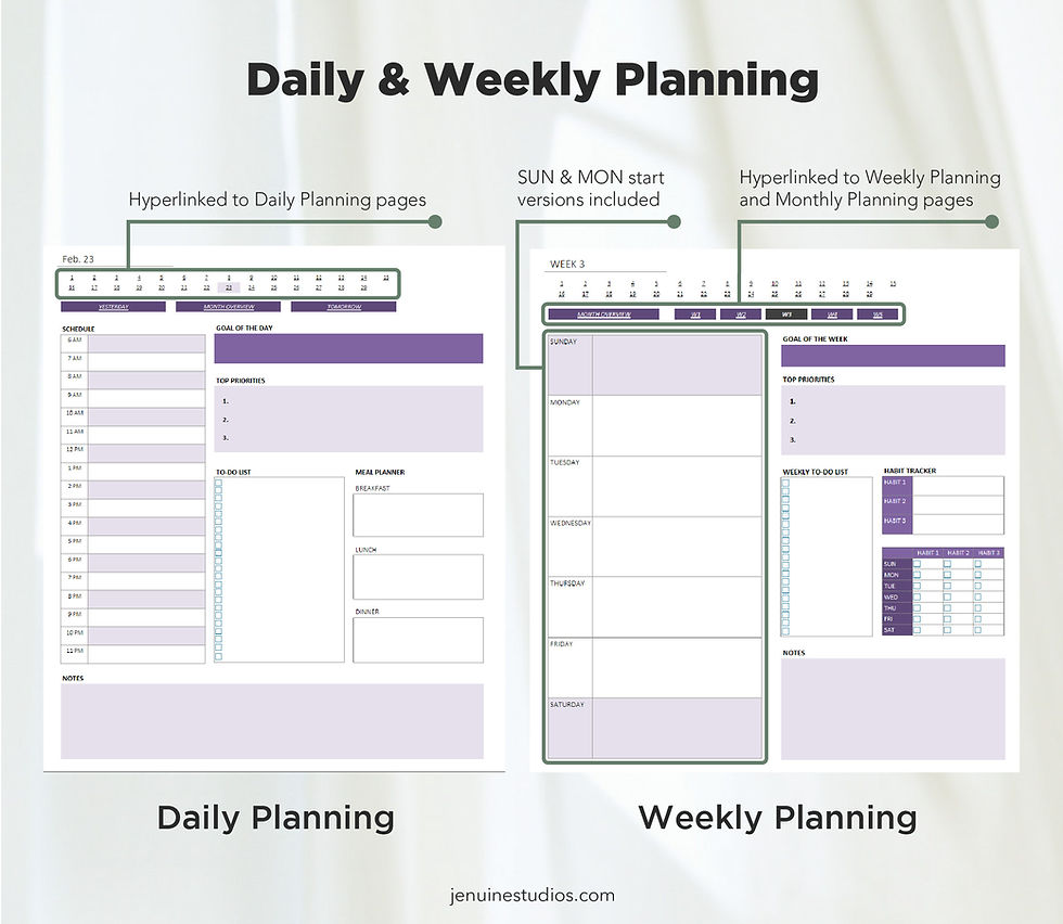 Thumbnail: Project Management OneNote Planner (Undated)