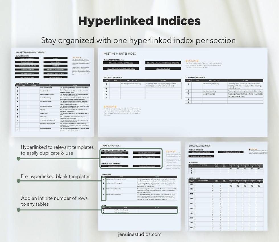 Thumbnail: Project Management OneNote Planner (Undated)