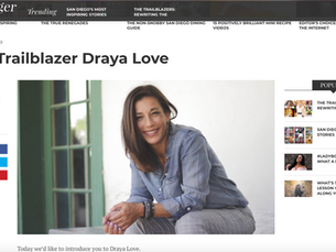 So, a cool thing happened. Me, a trailblazer? 