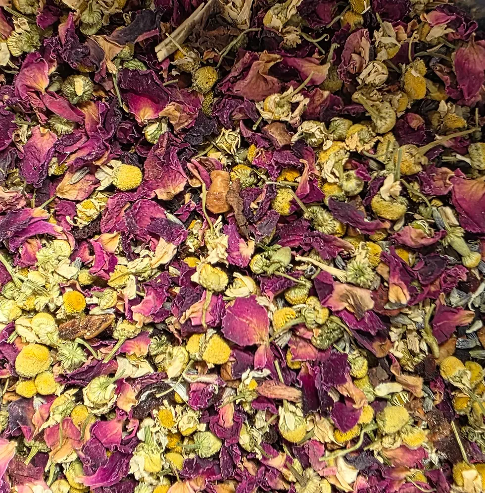 Thumbnail: Full Circle Healing NeurodiversiTEA AuTEAsm dried herbal tea blend showing rose petals, hibiscus, and botanical ingredients